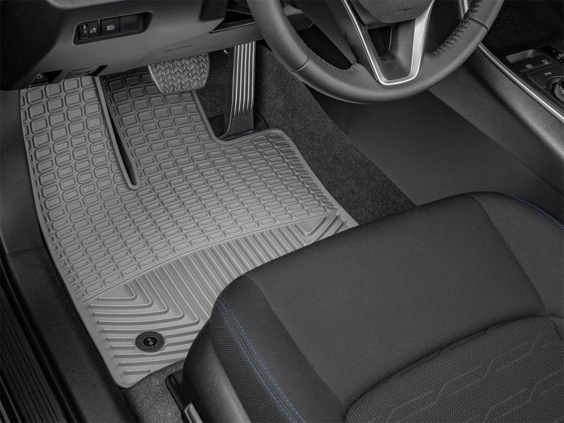 WeatherTech 19-22 Toyota RAV4 / 21-22 Toyota Venza Front Rubber Floor Mats - Grey Secondary image