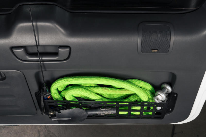 DV8 Offroad 03-09 Lexus GX 470 Molle Door Pocket with green rope