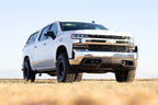 Cognito 19-24 Chevy Silv/Sierra 1500 2WD/4WD 3in Perf Ball Joint Leveling Kit w/ Fox PS 2.0 IFP on lifted truck