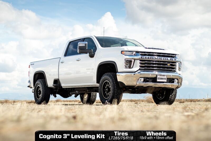 Cognito 20-24 Chevy Silv/Sierra 2500/3500HD 2WD/4WD 3in Elite Lvlng Kit w/ Fox 2.5 Elite Perf Series Secondary image