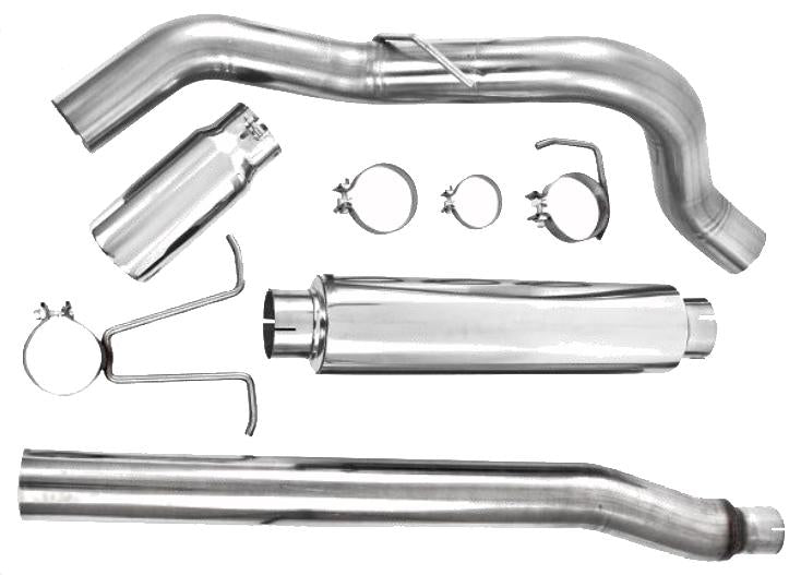 MBRP 11-13 Ford F-250/350/450 6.2L V8 Gas 4in Cat Back Single Side Alum Exhaust System Secondary image
