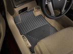 WeatherTech 06-11 Honda Civic Coupe / Si Coupe Front Rubber Mats - Black in vehicle cabin.