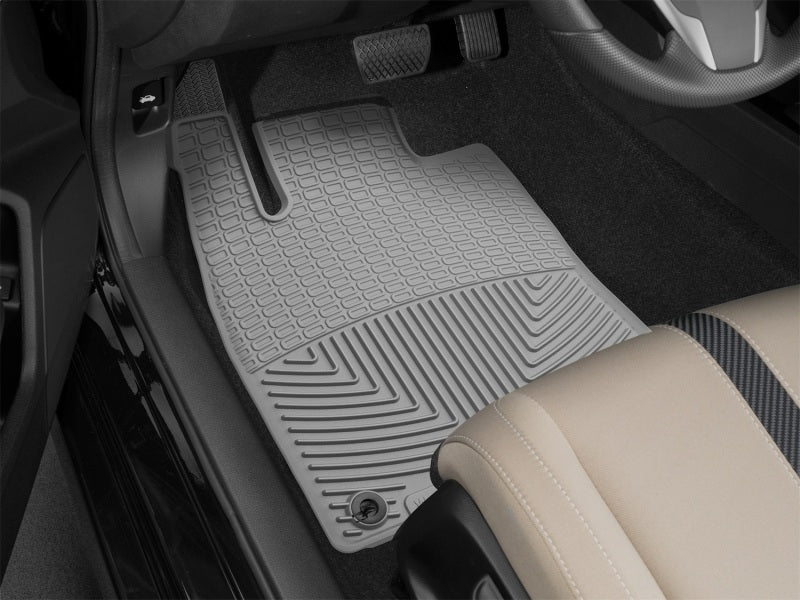 WeatherTech 2016+ Honda Civic Front Rubber Mats - Grey Secondary image
