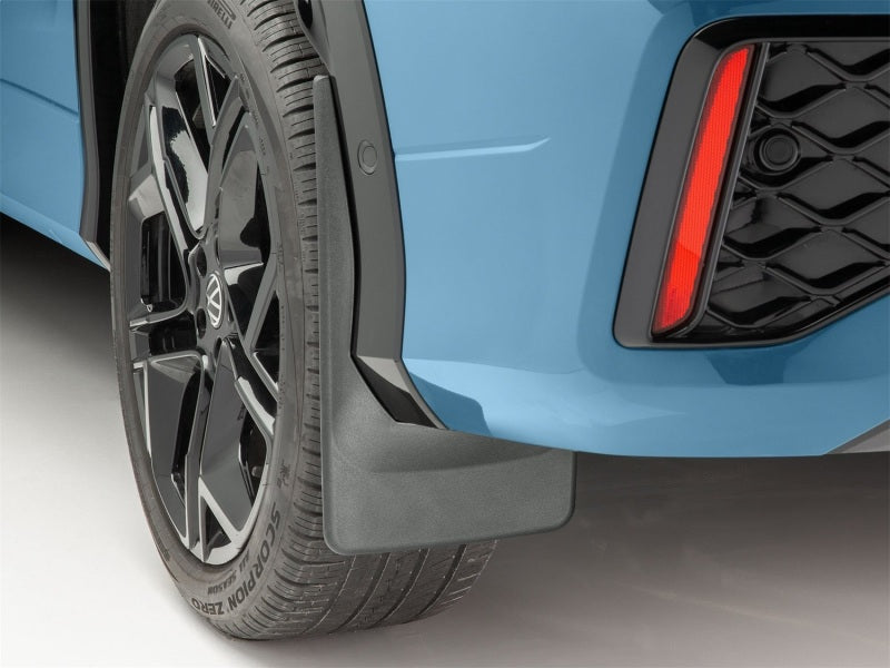 WeatherTech 25-26 Volkswagen Tiguan Rear Mudflaps - Black Secondary image