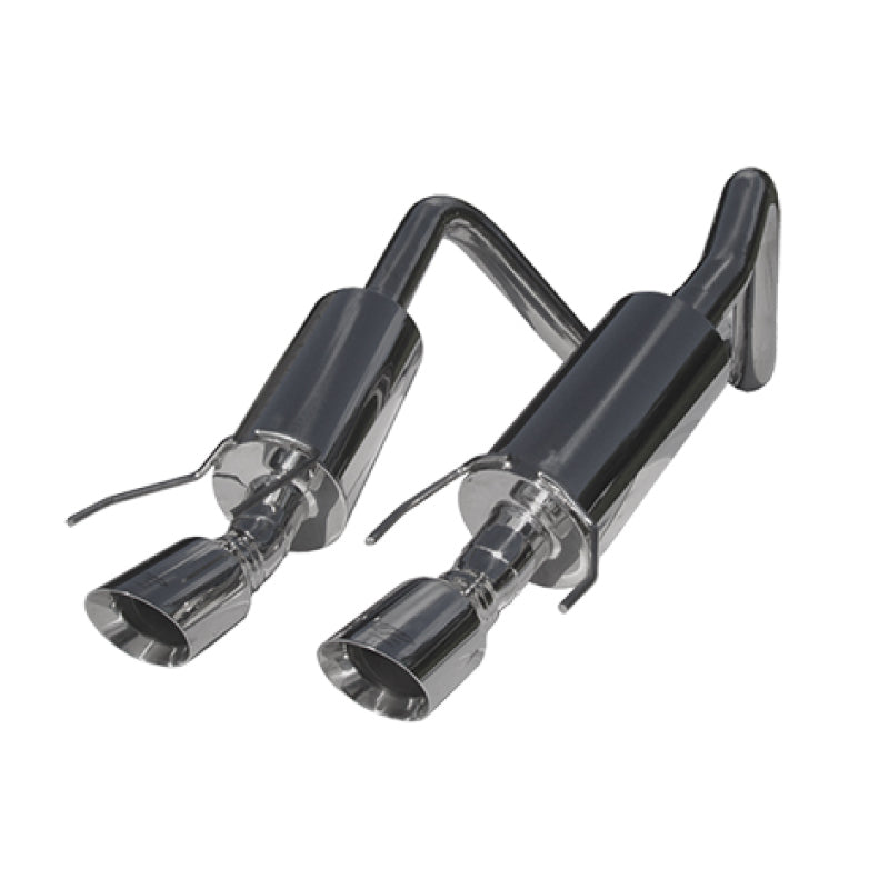 MBRP 2005-2008 Chev Corvette Dual Muffler Axle Back 4 Round Dual Wall Tips Secondary image