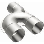MagnaFlow Smooth Trans Y 2.50inch SS 90 deg. exhaust pipe for offroad upgrades