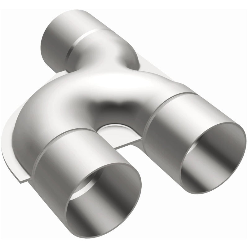 MagnaFlow Smooth Trans Y 2.50inch SS 90 deg. exhaust pipe for offroad upgrades