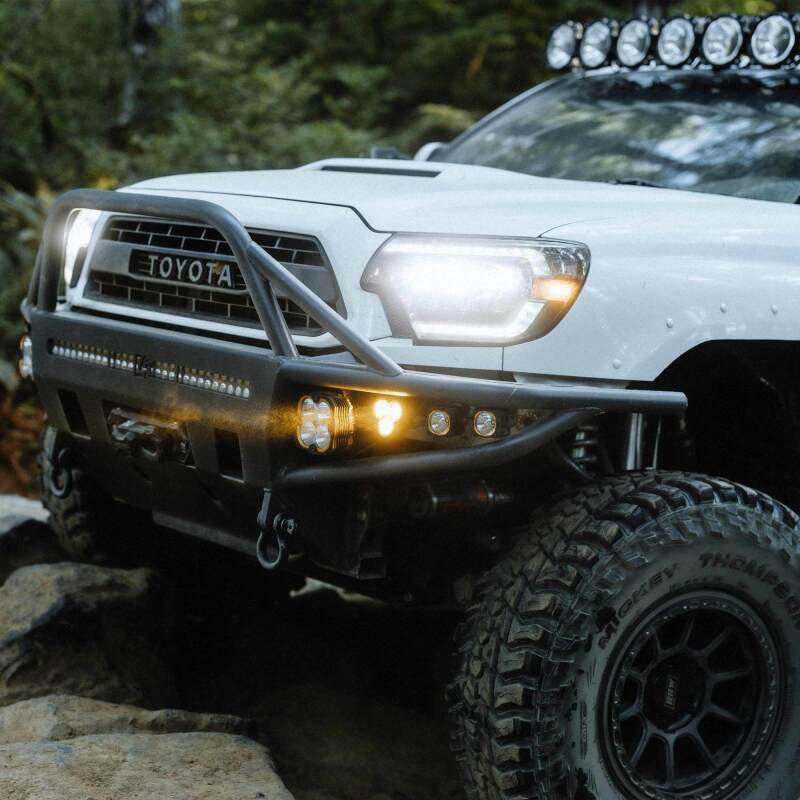 KC HiLiTES FLEX ERA 3 Dual Mode SAE Fog Lights - 2-Light Master Kit on off-road truck