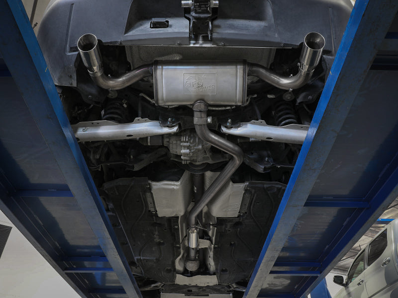 aFe Ford Bronco Sport 21-22 L3-1.5L (t)/L4-2.0L (t) Vulcan Cat-Back Exhaust System- Carbon Tips Secondary image