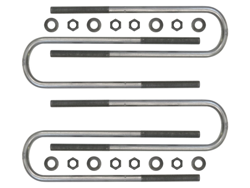 ICON 2011+ Ford F-250/F-350 Rear 12in U-Bolt Kit parts and accessories