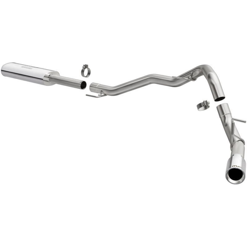 MagnaFlow 2020 Jeep Gladiator 3in Street Series Side Rear Exit Cat-Back Exhaust w/Polished Tips Secondary image