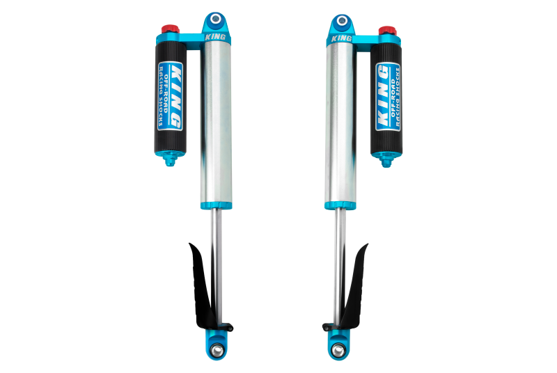 King Shocks 2020+ Jeep Gladiator Rear 2.5 Dia Piggyback Res Shock for 2.5in-5in Lift w/Adj (Pair) for offroad performance upgrades