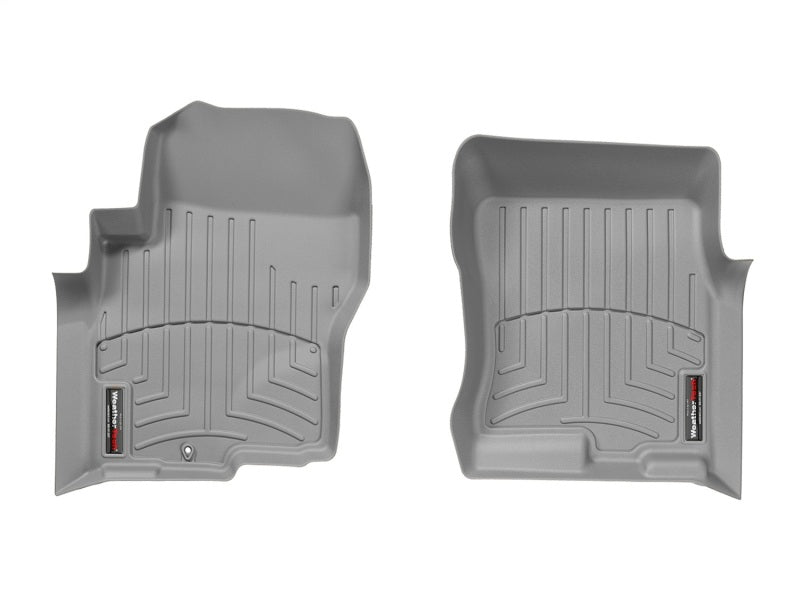 WeatherTech 05+ Nissan Frontier Crew Cab Front FloorLiner - Grey Secondary image