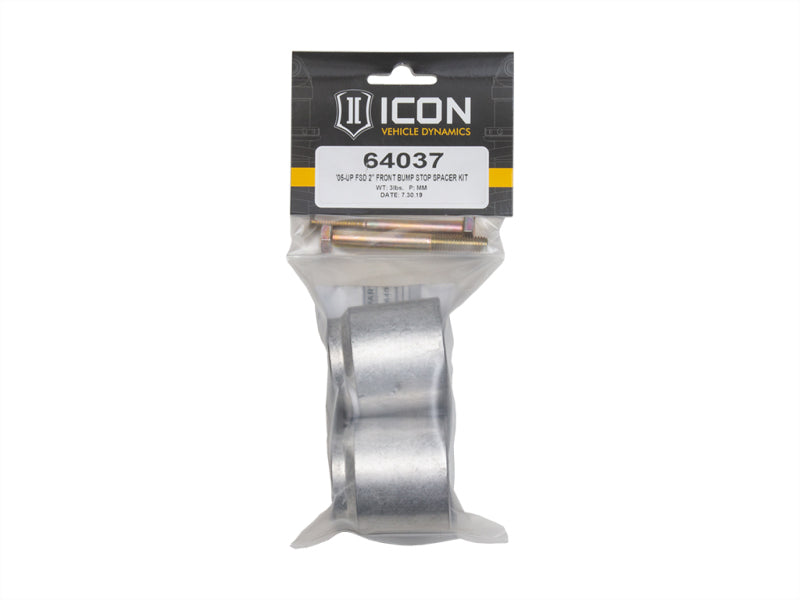 ICON 2005+ Ford F-250/F-350 2in Front Bump Stop Spacer Kit for off road parts