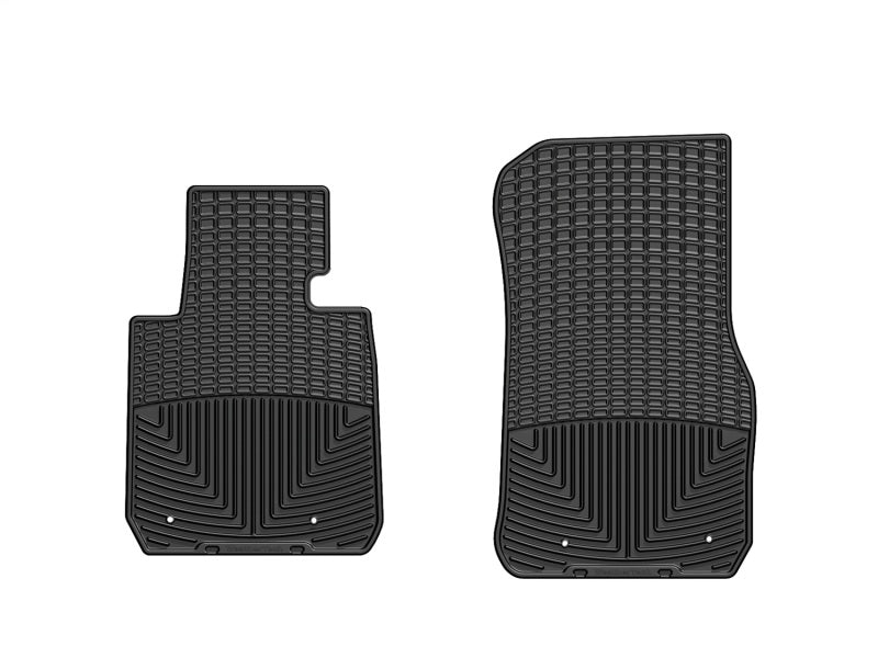 WeatherTech 12+ BMW 3-Series (F30) Front Rubber Mats - Black Main image