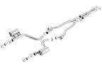 Borla 2015 Dodge Challenger Hellcat 6.2L V8 ATAK Catback Exhaust No Tips Factory Valance parts for performance upgrades
