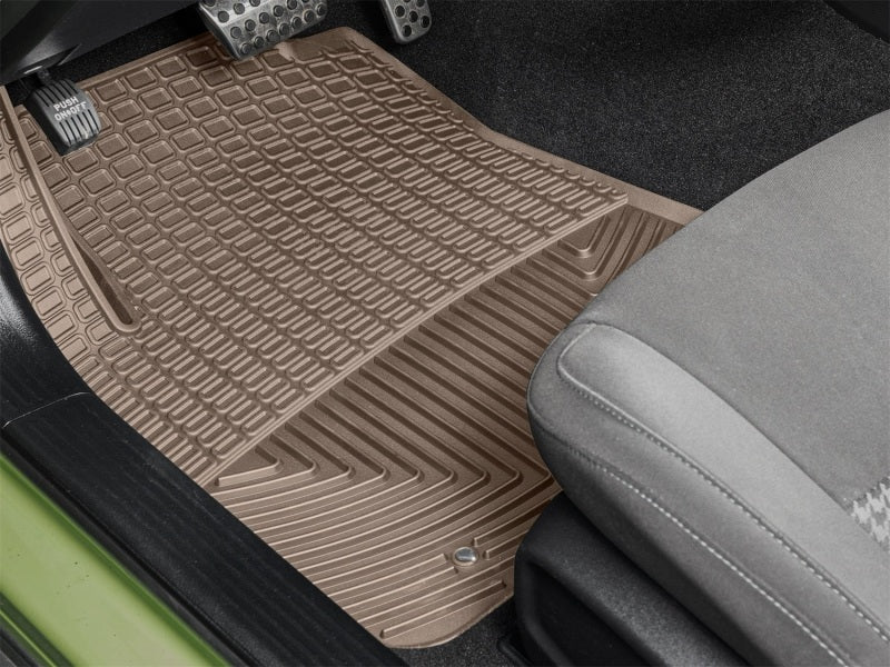 WeatherTech 17-23 Dodge Challenger 1st Row Front All-Weather Floor Mats - Tan Secondary image