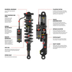 ARB OME 2024+ Toyota Tacoma Front Left Coilover diagram