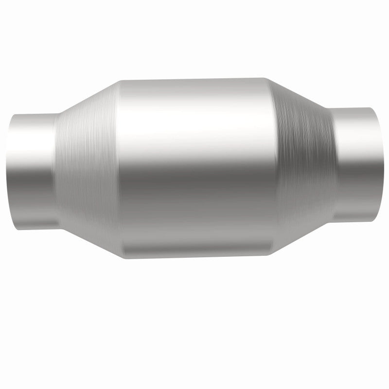 MagnaFlow Conv Univ 2.5in Inlet/Outlet Center/Center Round for performance offroad parts