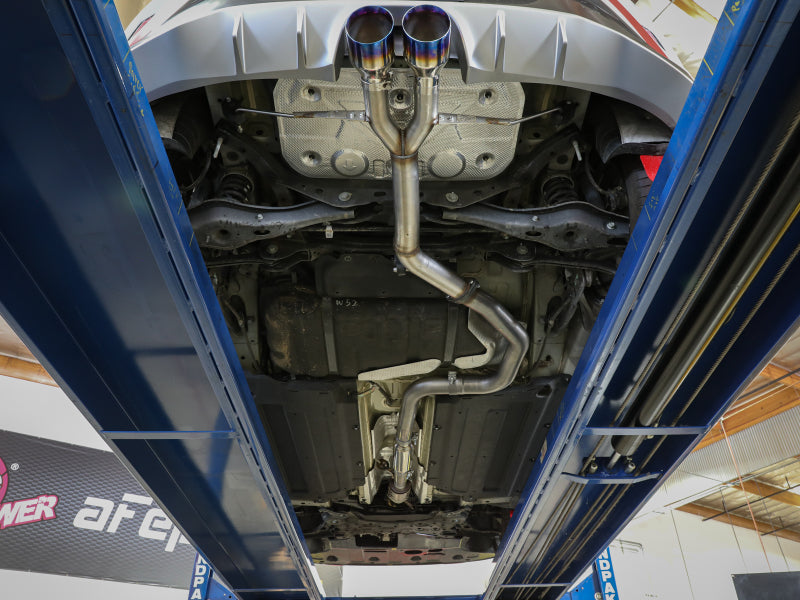 aFe Takeda 3in-2.5in 304 SS Axle-Back Exhaust w/Polished Tip 19-20 Hyundai Veloster I4-1.6L(t) Secondary image