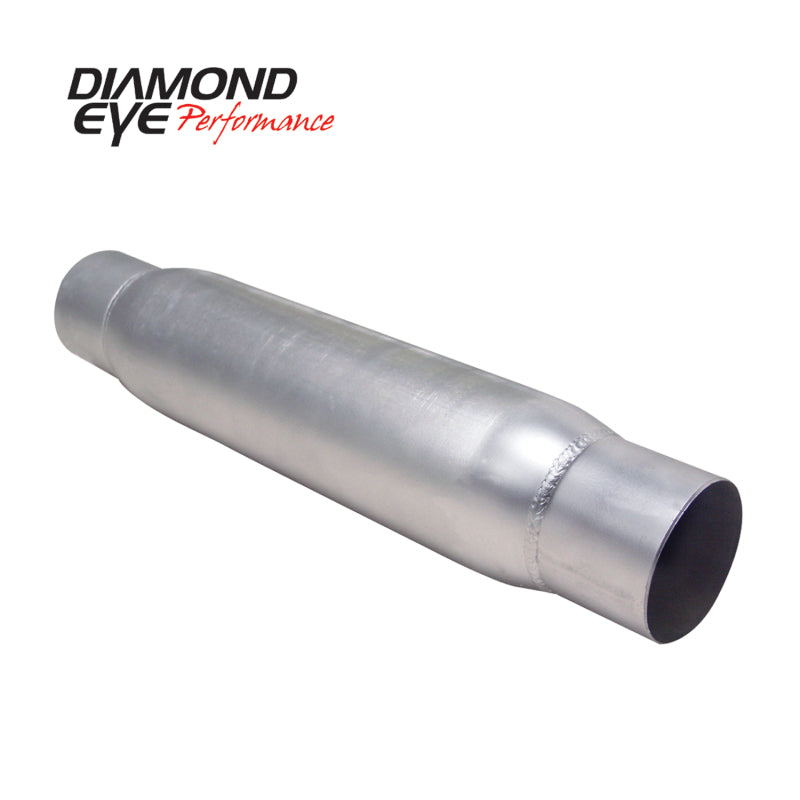 Diamond Eye RESONATOR 4in W/ ENDS (CLAMPED) AL Secondary image
