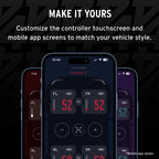 Air Lift ALP4 Air Management 3/8in Airline (No Tank/Compressor) touchscreen customization for vehicles