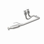 MagnaFlow Conv DF 04-06 Jeep Wrangler 4.0L exhaust system for off road performance upgrades.