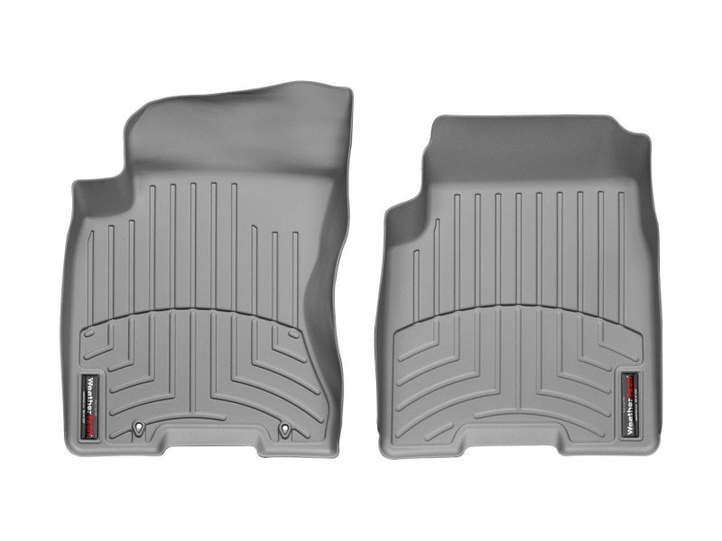 WeatherTech 08-13 Nissan Rogue Front FloorLiner - Grey Secondary image