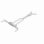 MagnaFlow 07 Audi Q7 V8 4.2L Dual Split Rear Exit Stainless Cat-Back Perf Exhaust system