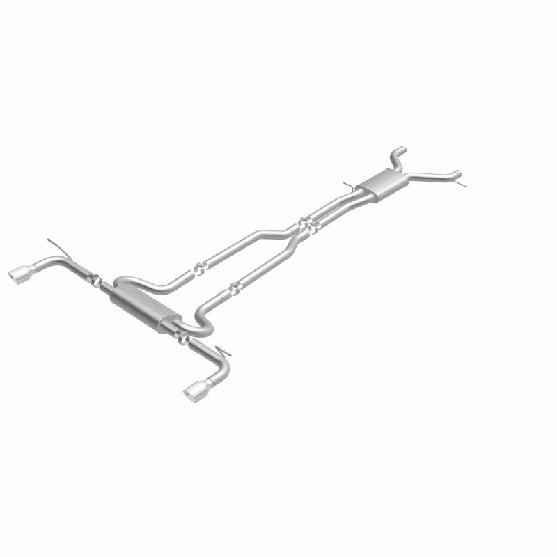MagnaFlow 07 Audi Q7 V8 4.2L Dual Split Rear Exit Stainless Cat-Back Perf Exhaust system