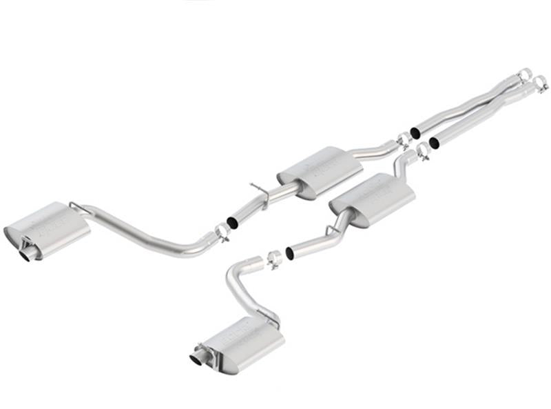 Borla 15-16 Dodge Charger R/T 5.7L No Tip Use Factory Valence Single Split Rear Exit ATAK Exhaust system.