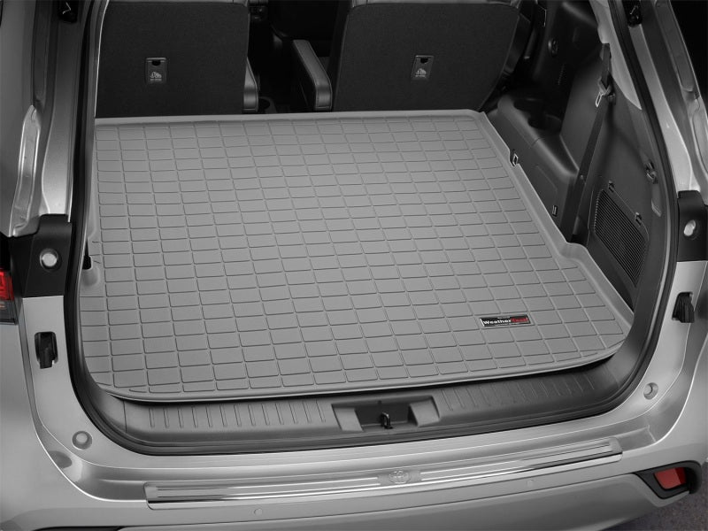 WeatherTech 2020+ Toyota Highlander Cargo Liners - Grey Secondary image