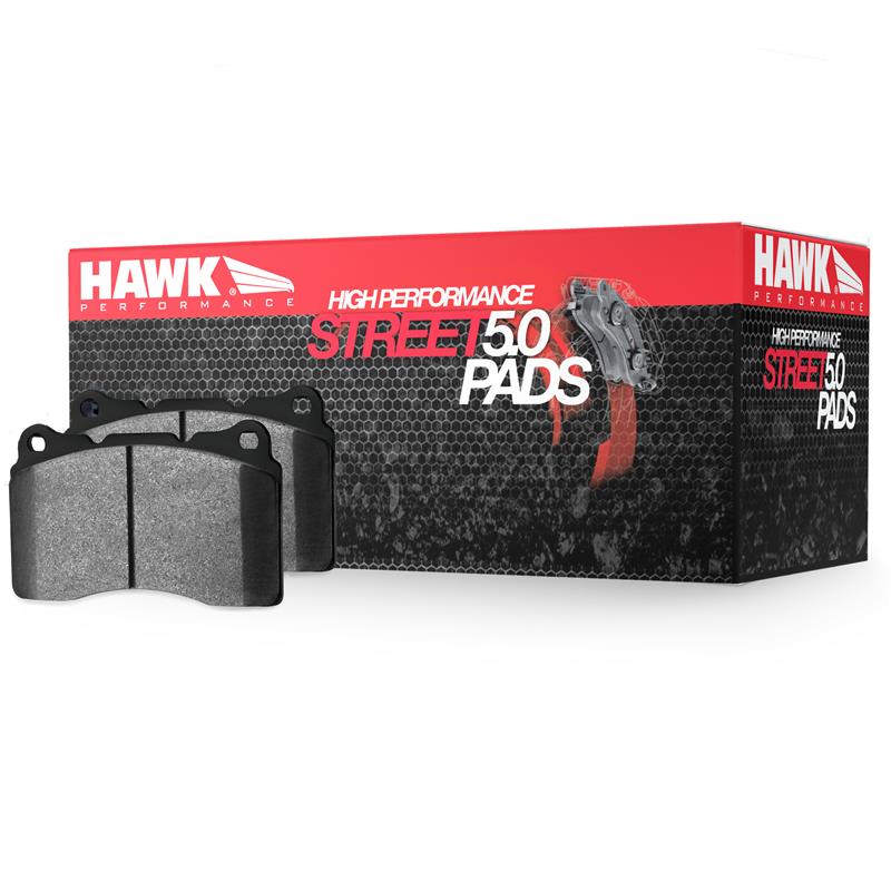 Hawk 06-10 Chevy Corvette (Improved Pad Design) Rear HPS 5.0 Sreet Brake Pads Secondary image