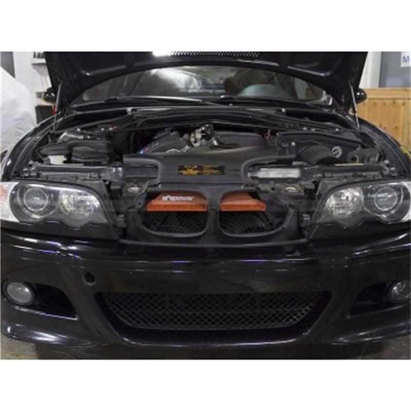 aFe MagnumFORCE Intakes Scoops AIS BMW 3-Series/ M3 (E46) 01-06 L6 - Orange Secondary image