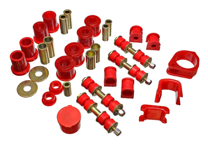 Energy Suspension 97-01 Ford Escort/ZX2 Red Hyper-flex Master Bushing Set Secondary image