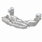 MagnaFlow Conv Direct Fit OEM 16-17 Subaru Impreza/Forester Underbody catalytic converter for offroad performance upgrades.