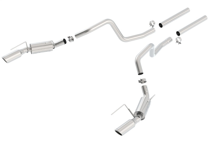 Borla 05-09 Ford Mustang GT Dual Exhaust system parts