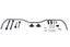 Hellwig 09-21 Ram 1500 4WD w/ 2-4in Lift Solid Heat Treated Chromoly 7/8in Rear Sway Bar and installation hardware