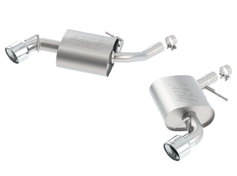 Borla 16-17 Chevy Camaro 3.6L V6 Single Split Rear Exit ATAK Axle-Back Exhaust system.