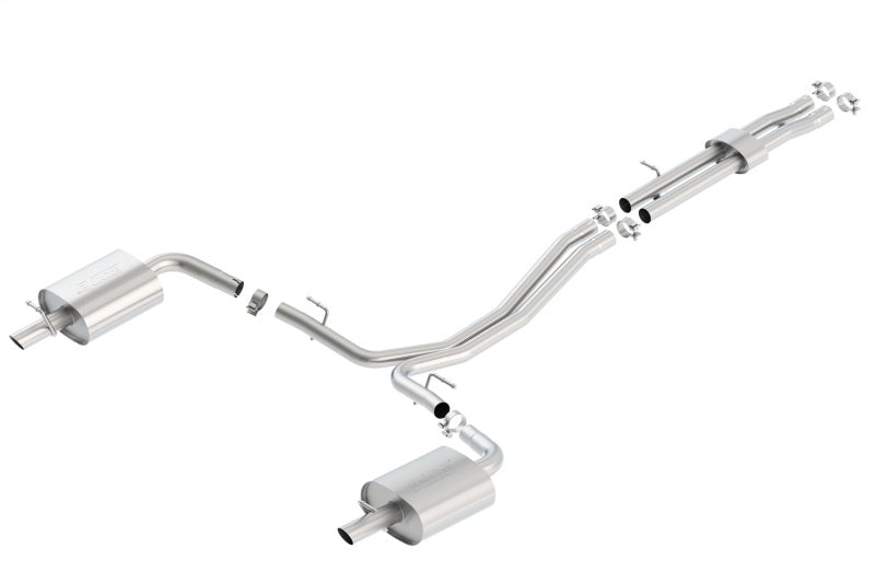 Borla 2016 Ford Explorer 3.5L EcoBoost Dual Split Rear Ext SS S-Type CB Exhaust (No Tips) Secondary image