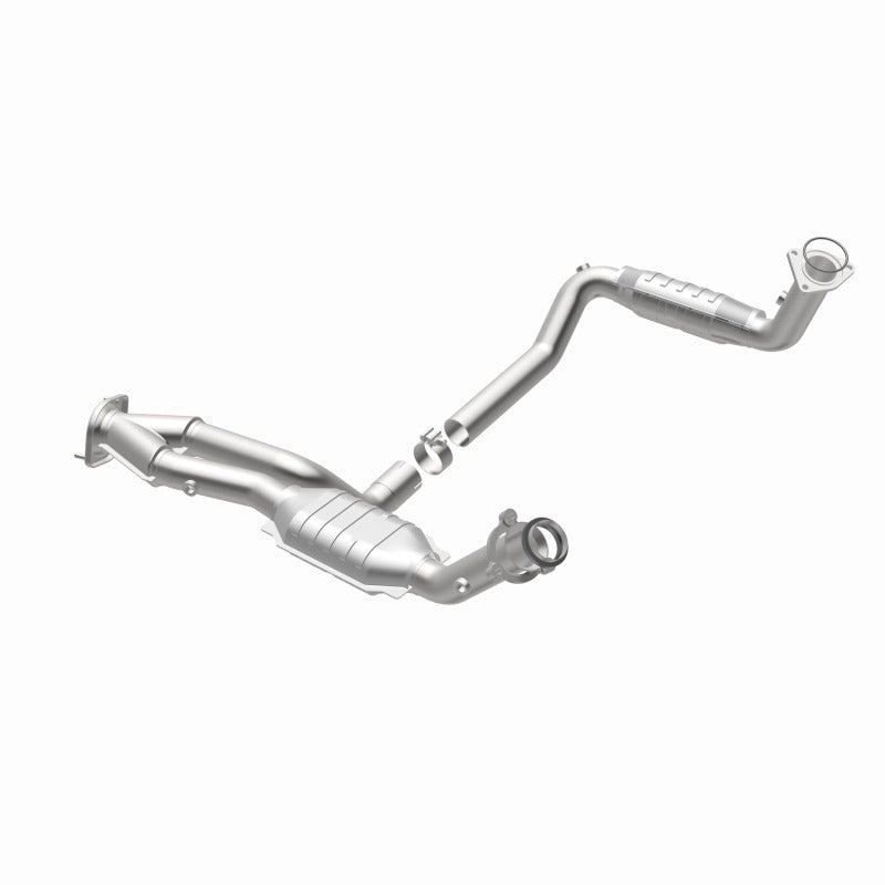 MagnaFlow Conv DF 02-06 Cadillac Escalade / 02-06 Chevy Avalanche 5.3L Dual Conv Y-Pipe Assembly 2WD - High performance exhaust component