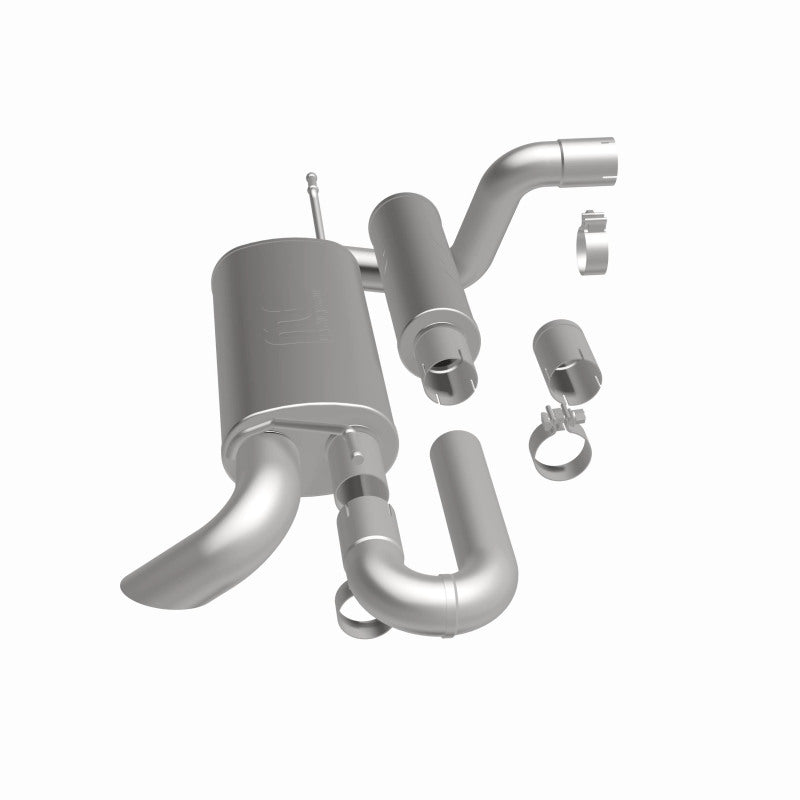 MagnaFlow 18-23 Jeep Wrangler JL 2.0L/3.6L Overland Series Axle-Back Exhaust components and design