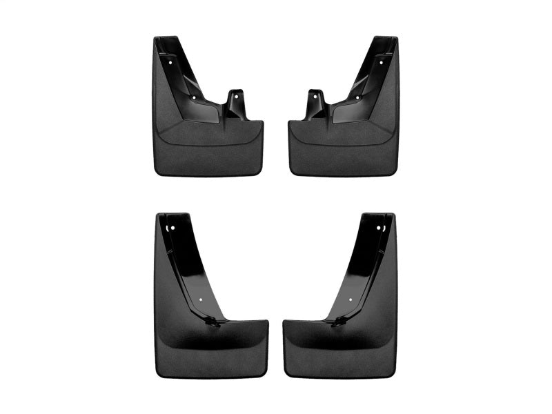 WeatherTech 21-23 Chevrolet Suburban No Drill Mudflaps - Black for offroad performance upgrades