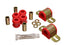 Energy Suspension 79-85 Mazda RX7 / Suzuki 23mm Red Sway Bar Set parts for performance offroad upgrades