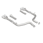 MagnaFlow Axle-Back, SS, 2.5in, Quad Split Rear 3.5in Tip 2015 Dodge Challenger 3.6L V6 exhaust system components