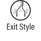 Exit style graphic for MagnaFlow 07 Audi Q7 V8 exhaust