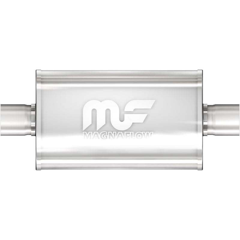 MagnaFlow Muffler Mag SS 14X5X8 2.5X2.5 C/C for offroad performance upgrades