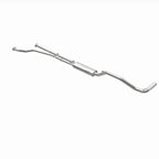 MagnaFlow CatBack 07-15 Nissan Titan V8 LGAS/LFLEX Single MF Polished Stainless Exhaust view