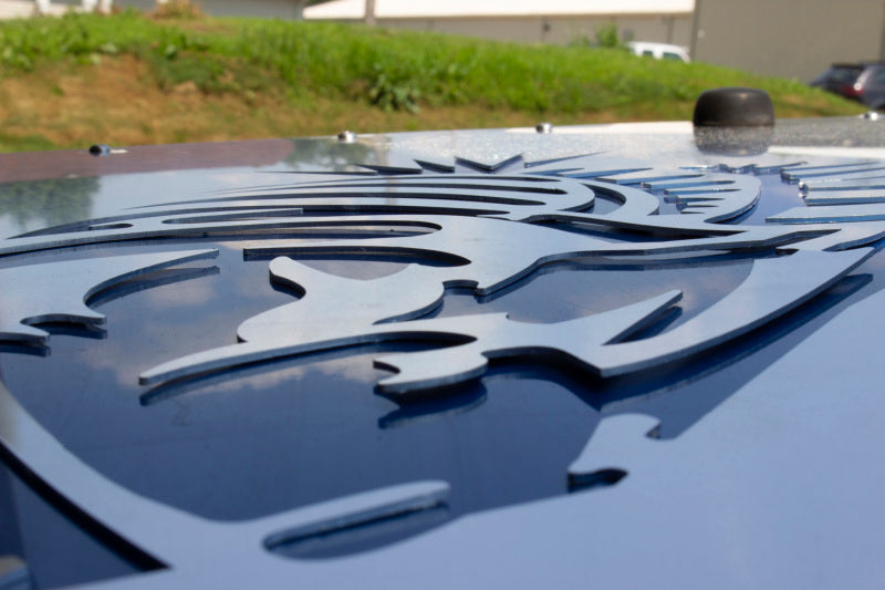 Fishbone Offroad 97-02 Jeep Wrangler TJ Hood Louver Raw Unpainted Secondary image