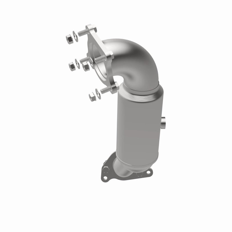Magnaflow 16-18 Honda Civic L4 OEM Underbody Single Direct Fit Converter installation hardware and exhaust design